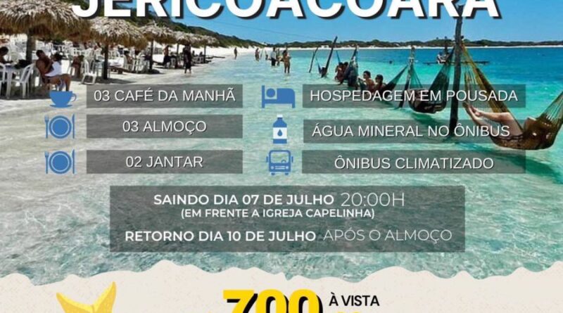 Excursao para Jericoacoara