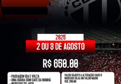 Excursão para o jogo do Ceará X Flamengo